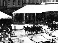 Kavana »Europa« na trgu bana Josipa jelačića oko 1898. godine
